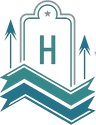 H Arrow logo